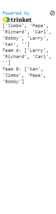 New Python Trinket Remix