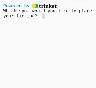 Your Python Trinket