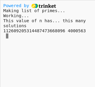 Problem 110 -Diophantine reciprocals II