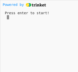 Your Python Trinket