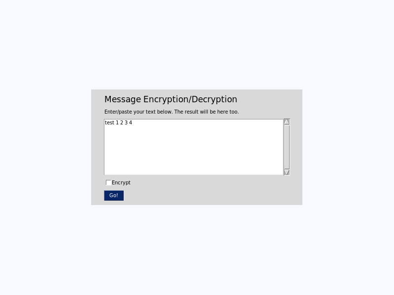 Caesar Encryption Example for Reddit