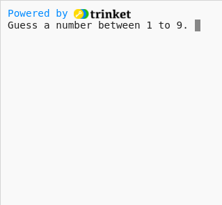 Your Python Trinket