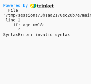 Your Python Trinket