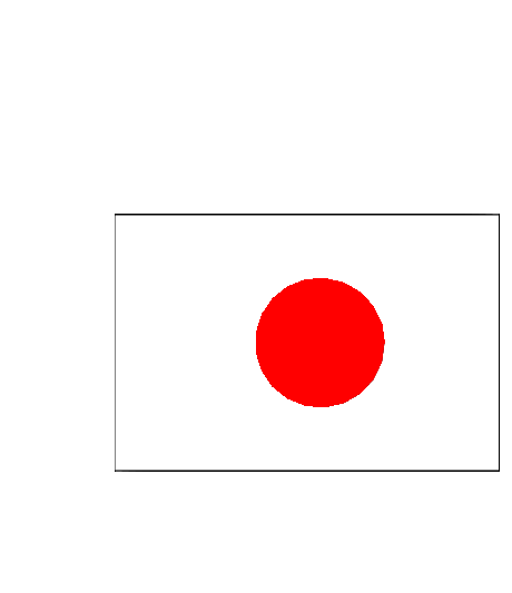 JAPAN FLAG BY PYTHON