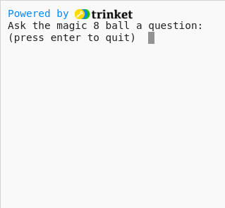 Magic 8 Ball