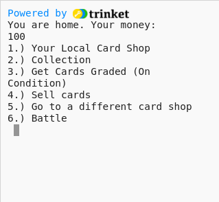 Your Python Trinket