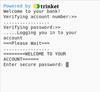 Your Python Trinket