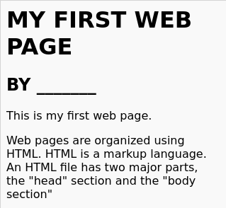 MyFirstWebPage