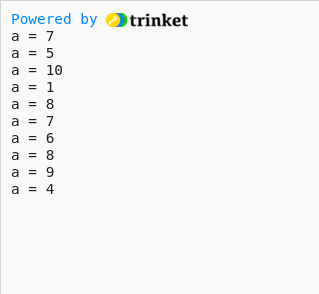 Your Python Trinket