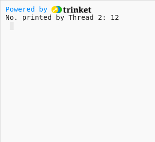 Python thread example