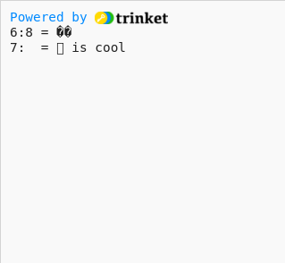 Your Python Trinket