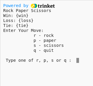 Your Python Trinket