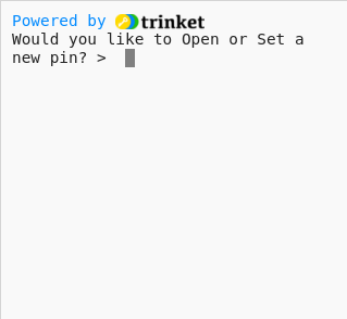 Your Python Trinket