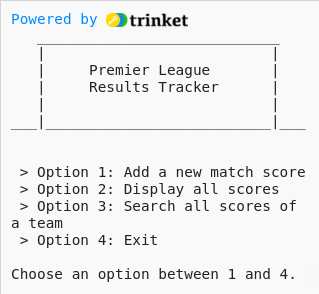 Your Python Trinket