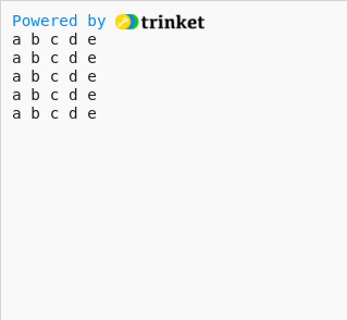 Your Python Trinket