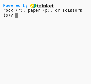 Your Python Trinket