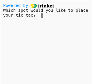 Your Python Trinket